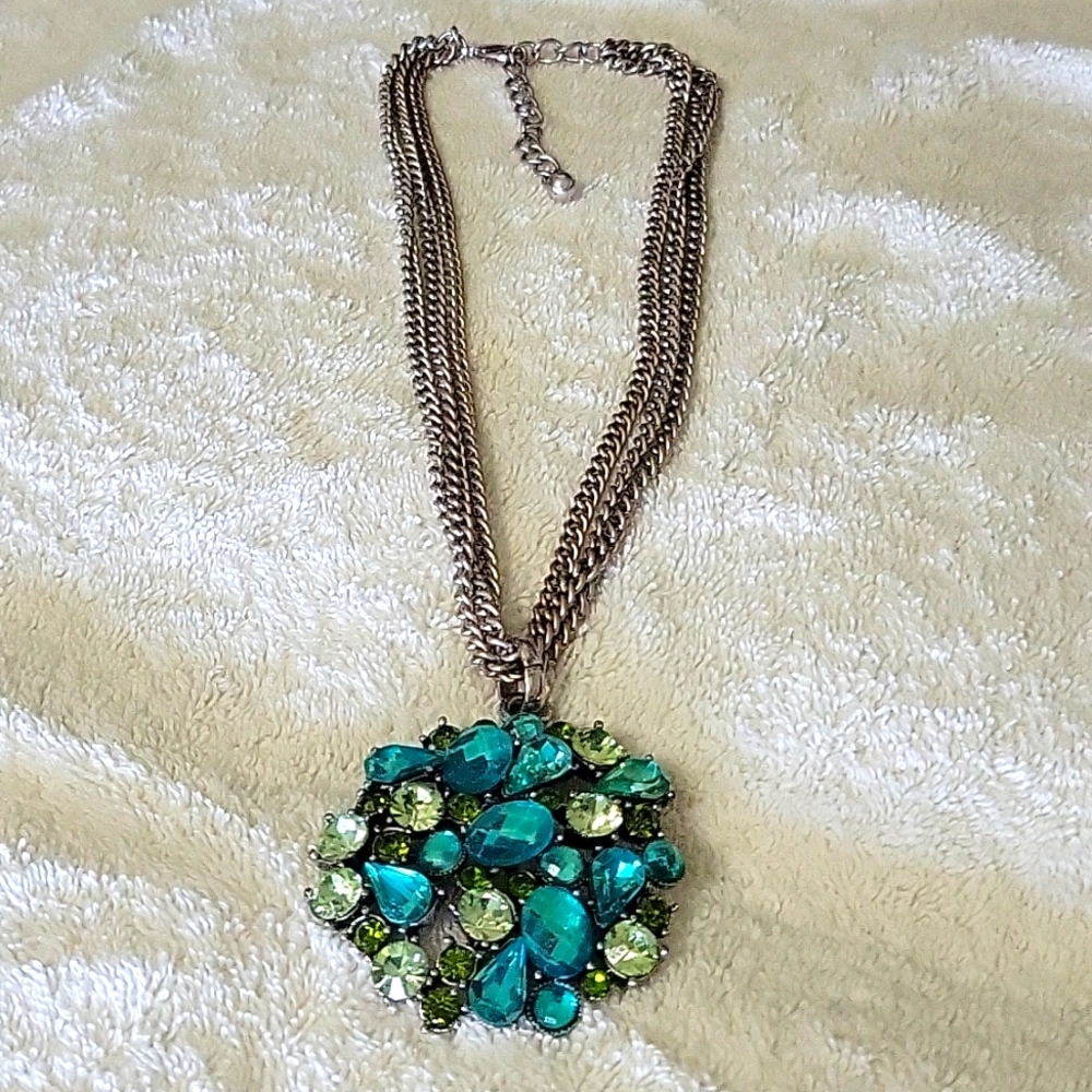Blue & Green Necklace